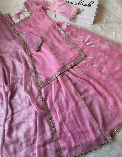 Blush Sharara Set